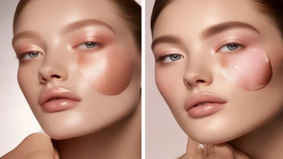Do cream blushes blend better than powder blushes?