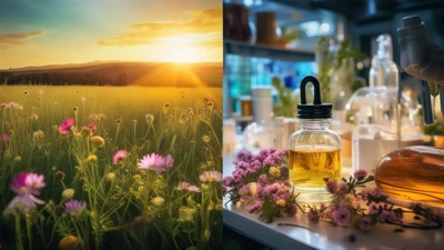 Are natural essential oils safer than synthetic fragrances in cosmetics?